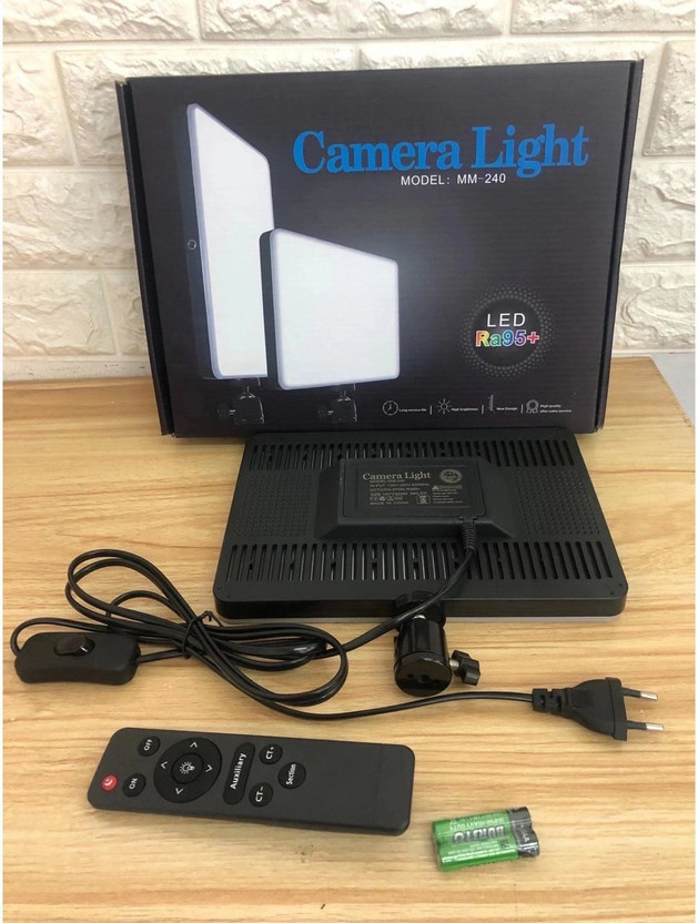 Wifton Wifton IVI-30AZ-LED Video Light,Rechargeable LED Camera Fill Light Flash(Fresh White) - Flipkart Deal