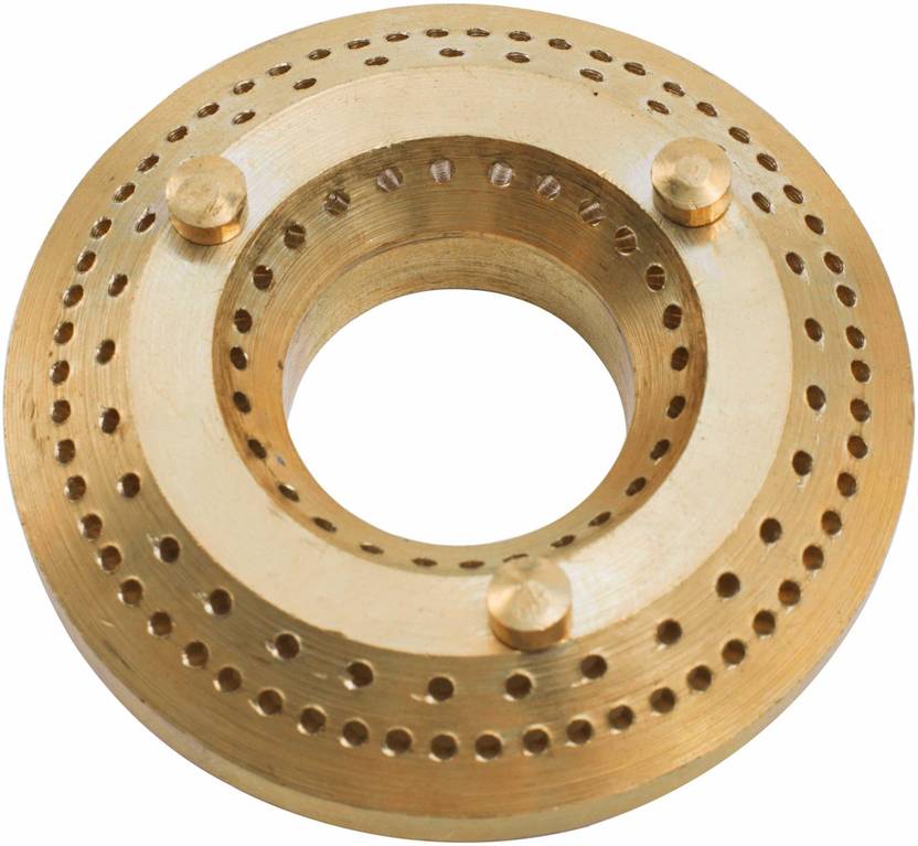 Itida Itida 100 Brass Burner Cap Large Size 7.8CM Brass Manual Gas Stove Brass Manual Gas