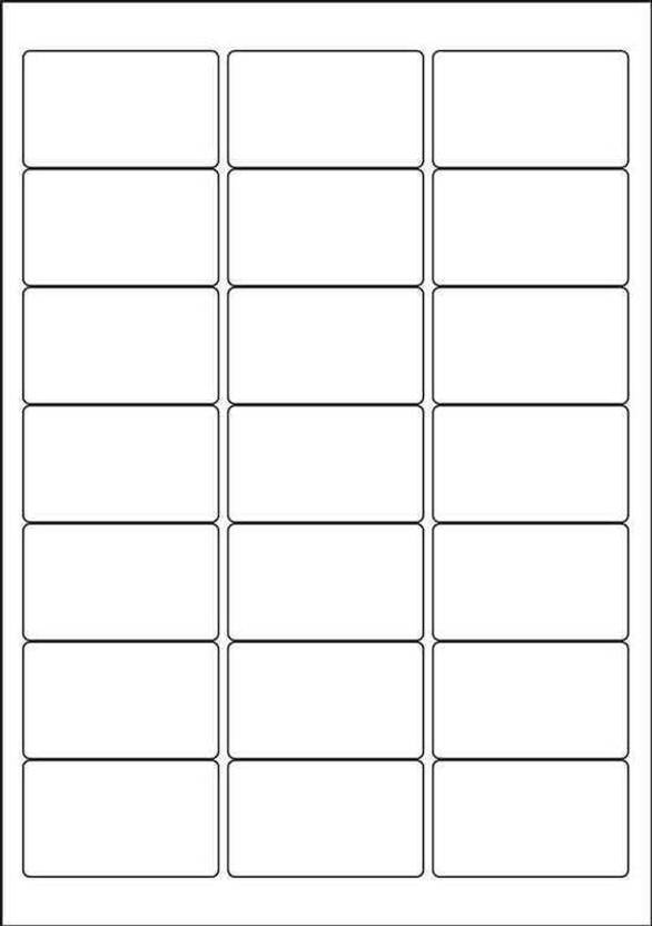 DESMAT A4 sheet 21 label and sticker Selfadhesive Paper Label Price in