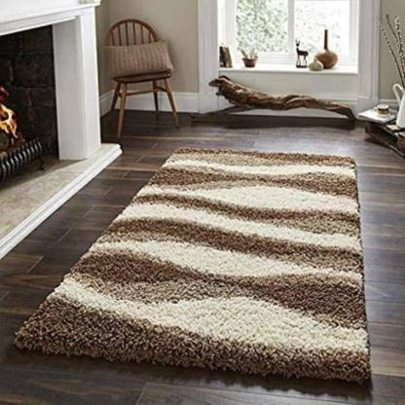SPA Furnishing 4 ft  X 2 ft Polyester Area Rug(Rectangle, Multicolor)