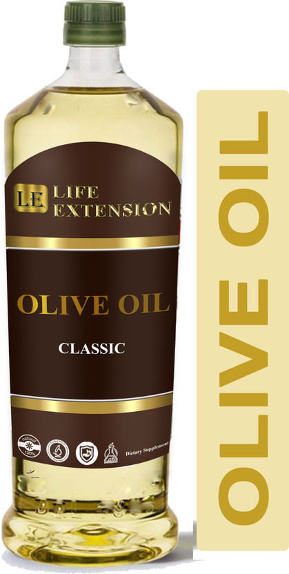 Life Extension Classic Olive Oil 1000ML Olive Oil(1000 ml)