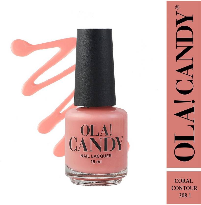 Ola Candy Coral Nail Polish Candy Coral Price in India, Buy Ola Candy