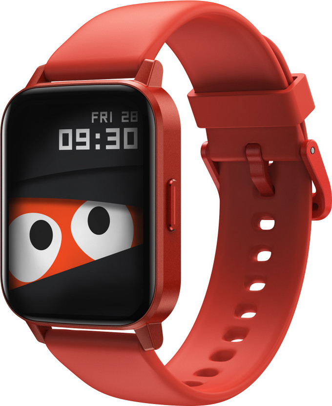 DIZO Watch 2 Sports (by realme TechLife)(Red Strap, Free Size)