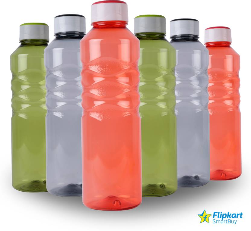 Flipkart SmartBuy Quality Round Shape Water Fridge Bottle For College School Office(Pack of 6
