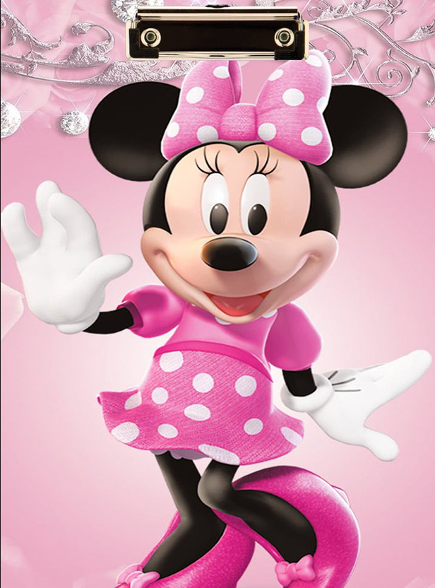 BPDESIGNSOLUTION Mickey Mouse Digital Reprint Clipboard Exam Pad (14x9.5 Inches) Premium Quality(Set of 1, Multicolor)