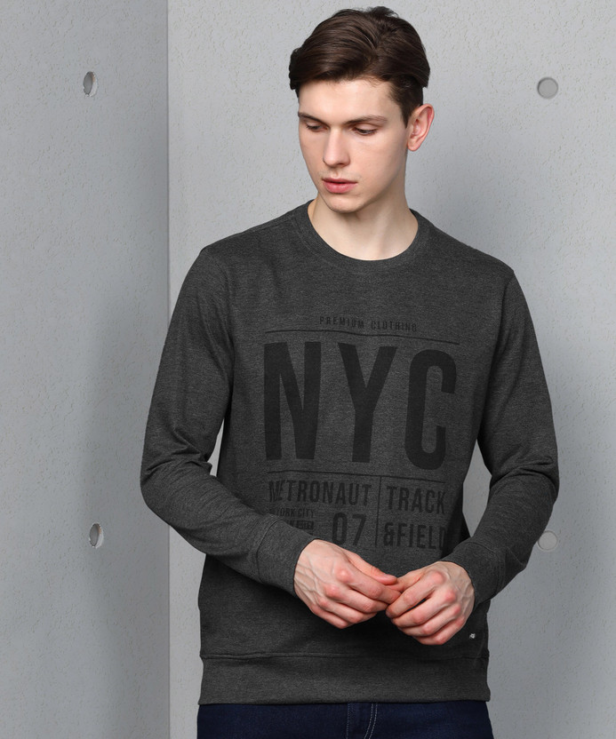 Full Sleeve Printed Men Sweatshirt 