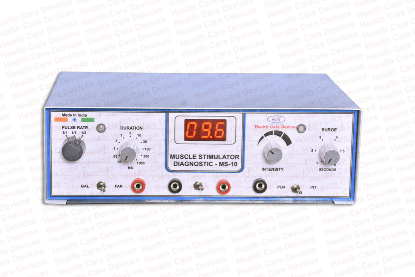 Health Care Devices Electro Therapy 4 channel Muscle Simulator/MS-10/Muscle Diagnostic Physiotherapy Equipment Electrotherapy Electrotherapy Device(With One Year Warranty Physiotherapy equipment Electrotherapy Device(HCD00 8))