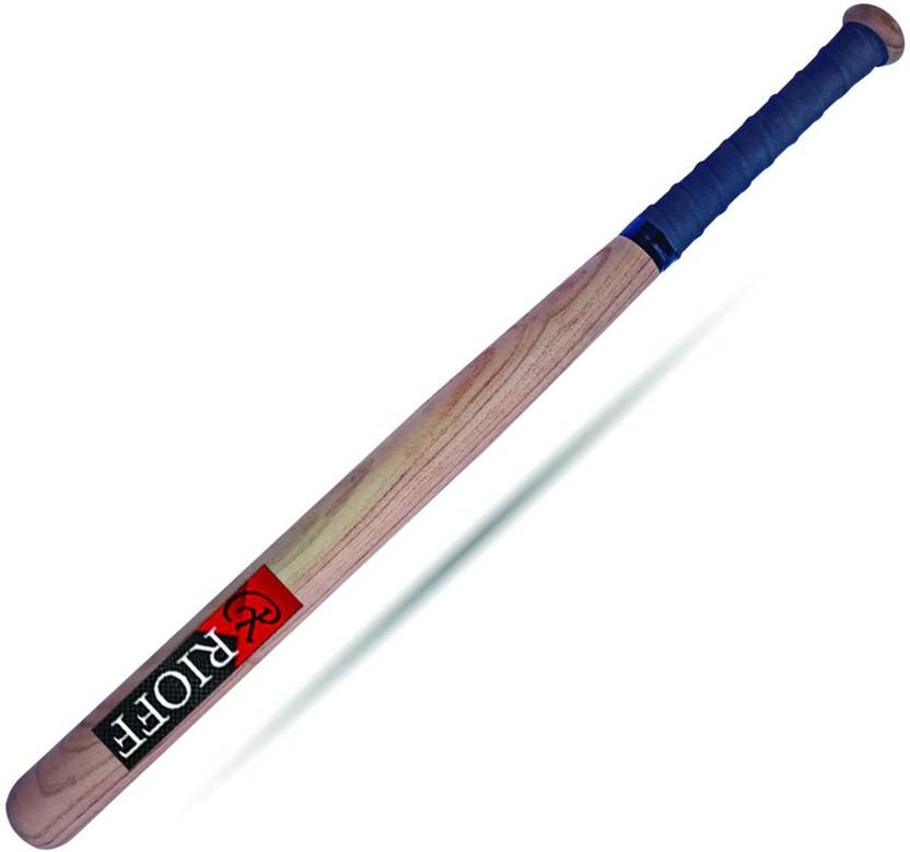 Rioff Wooden Baseball bat Heavy Duty for Self Defence Willow Baseball