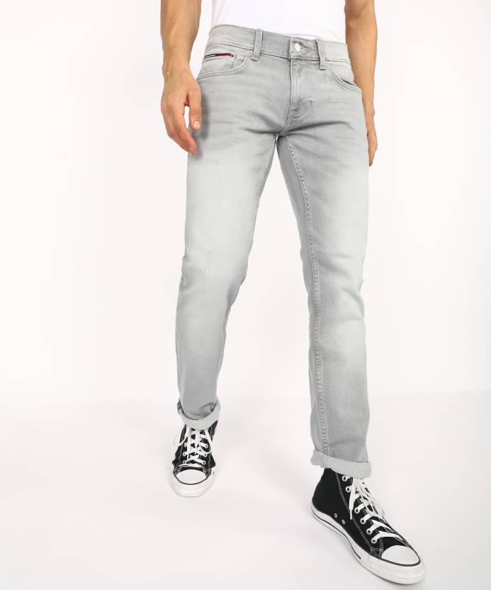 TOMMY Slim Grey Jeans - Buy TOMMY HILFIGER Slim Men Grey Jeans Online at Best Prices in India | Flipkart.com