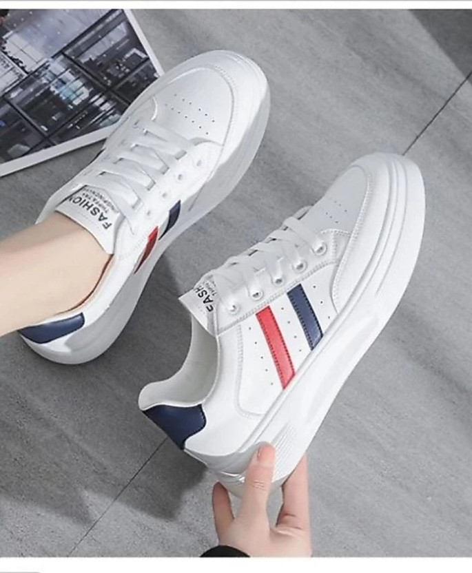 Ardeo New funky white sneaker Casuals 