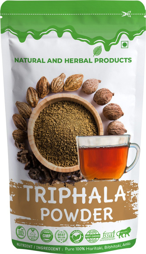 NATURAL NATURAL AND HERBAL PRODUCTS Triphala Powder for Hair Growth | Eating | Skin | Weight Loss | Diabetes(100 g) - Flipkart Deal