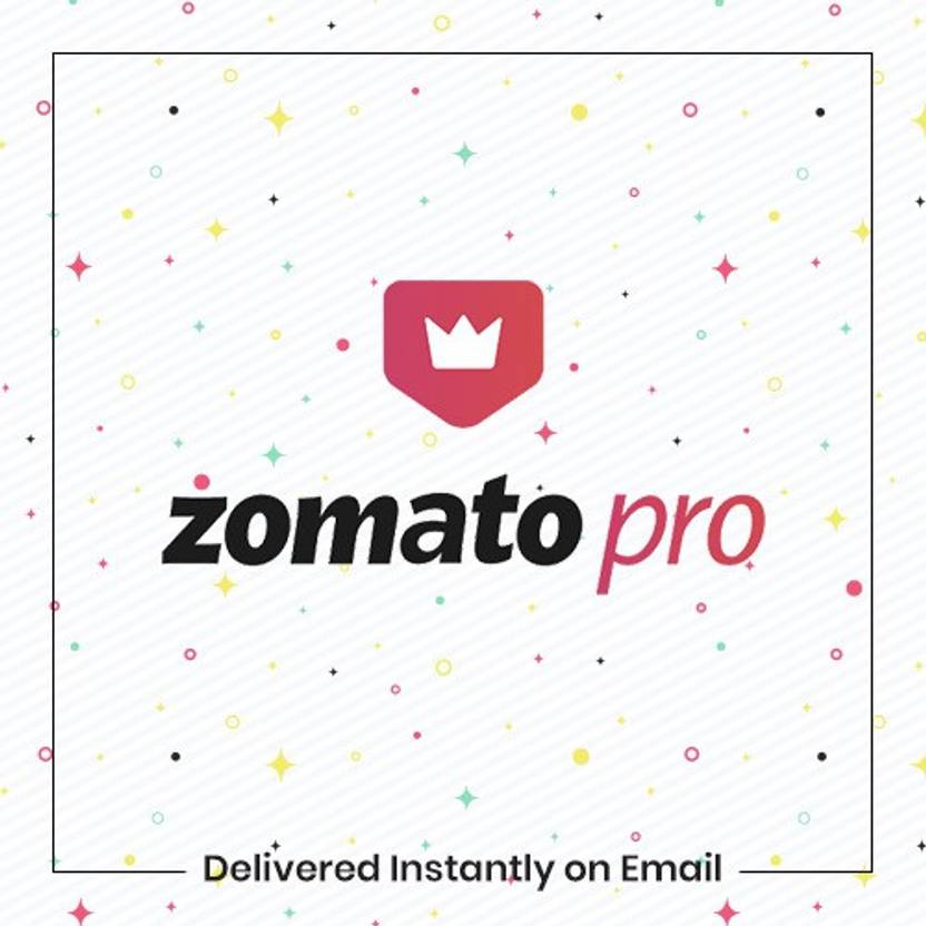 Zomato Pro Digital Gift Card Price in India Buy Zomato Pro Digital