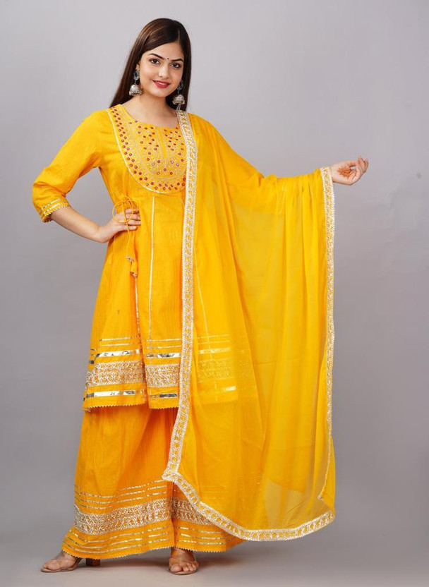 PARIDHI FASHION Women Kurta and Sharara 