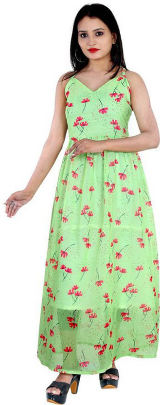 Radhe shyam creation Flared/A-line Gown 