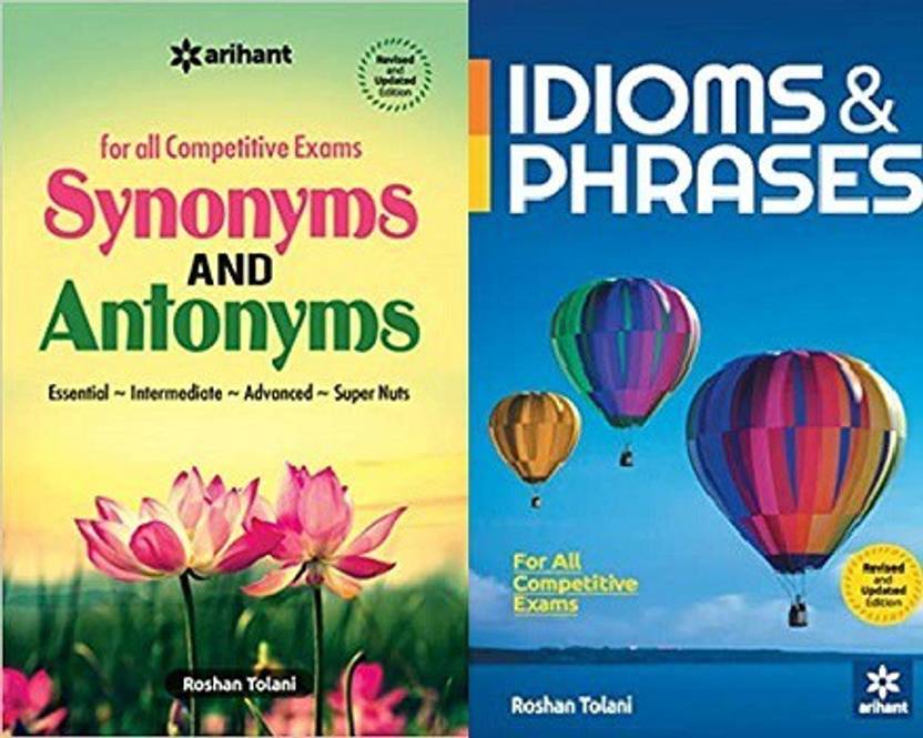 Synonyms & Antonyms And Idioms & Phrases Set Of 2 Books Buy Synonyms
