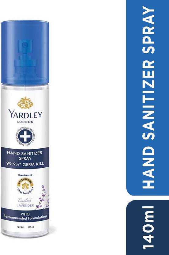 Yardley London English Lavender spray 140 ml Sanitizer Spray Bottle