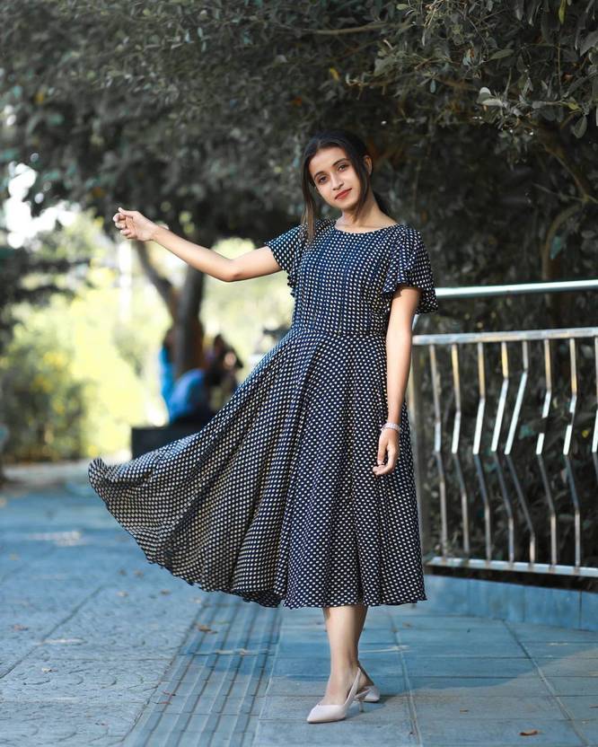 Riyal enterprise Women Printed Flared Kurta - Buy Riyal ...