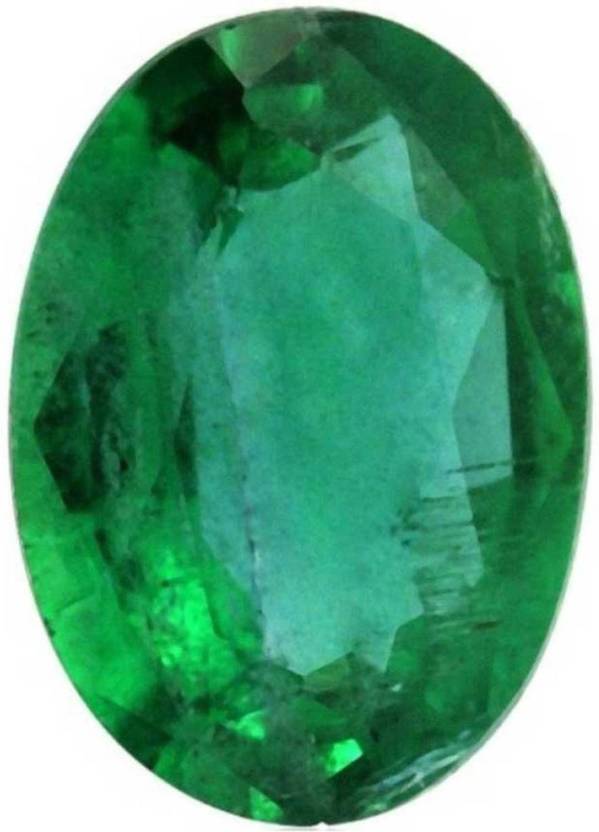 Senroar 3.5Carat Emerald Panna Loose Gemstone Rashi Ratan For ...