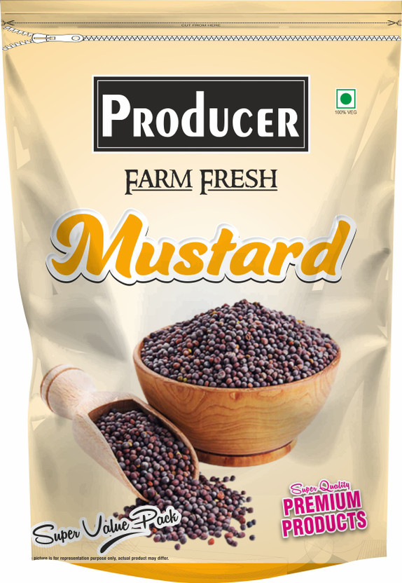 PRODUCER Premium Black Mustard Big, Sarso 100g(100 g)