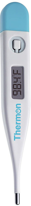 thermomate TM-555 Fever Alarm & Beeper Alert | CE Approved & 10 seconds Fast Reading Thermometer(purple& white)