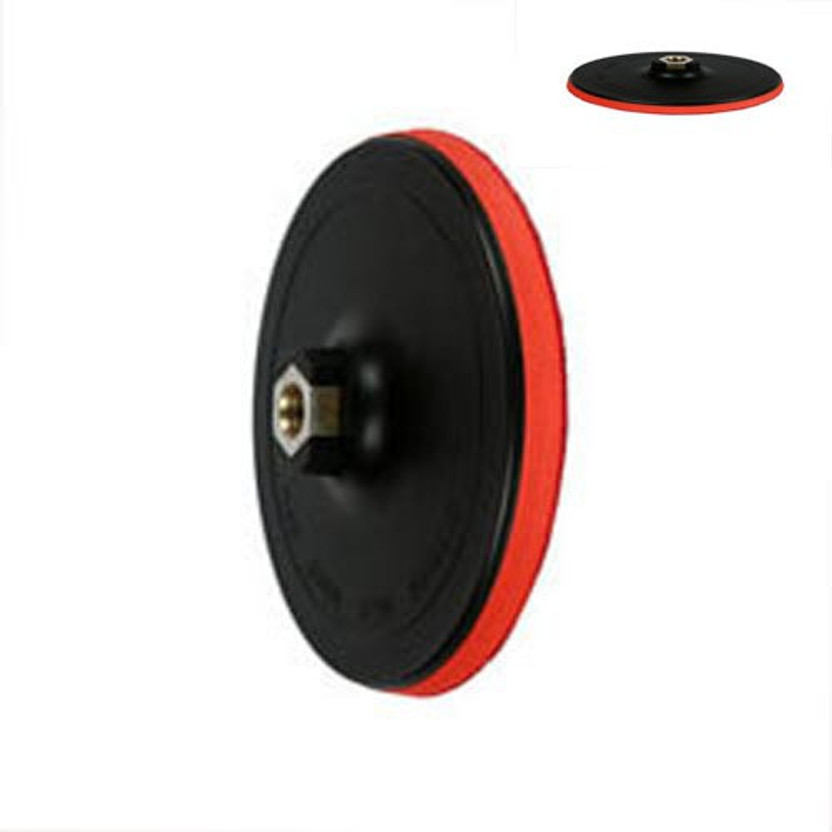TOOLBUX 7 inch Sanding Polishing Disc Pad Thread Sticky Disc Sponge Polishing Glass Polisher(7 inch)