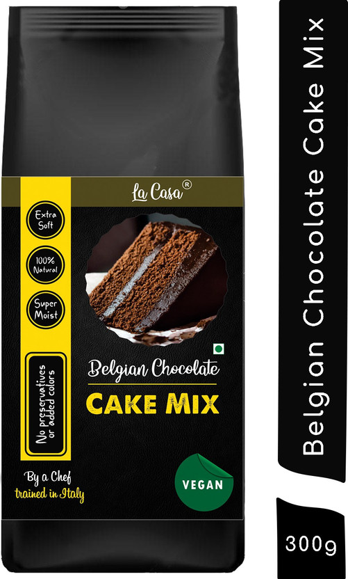 La Casa Belgian Chocolate Vegan Cake Mix 300 g