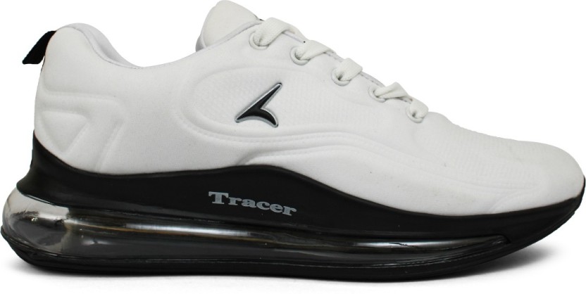 white tracer shoes