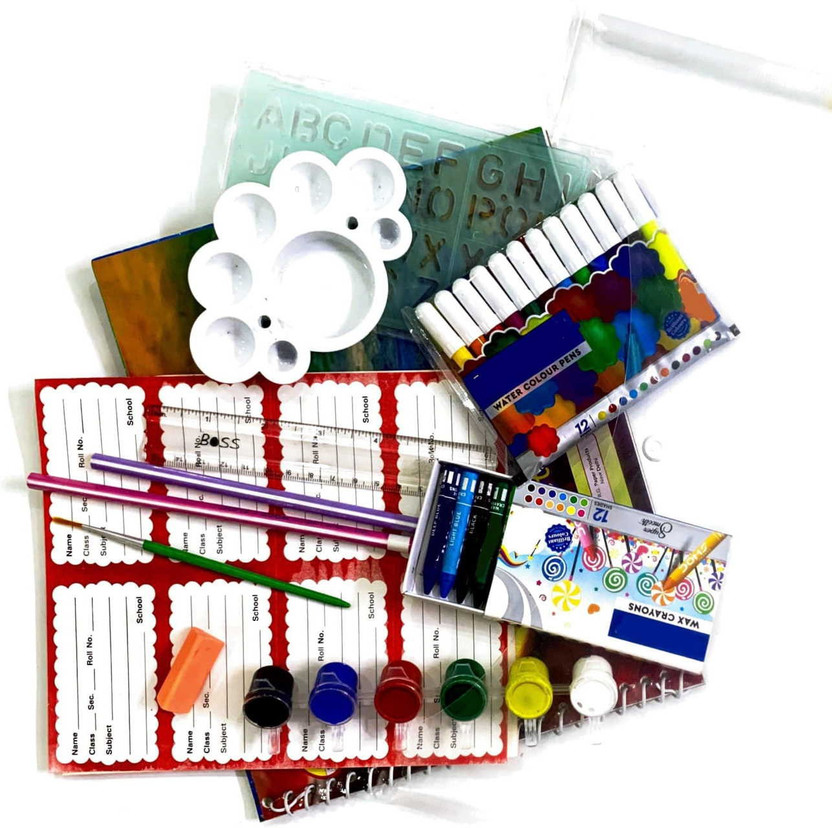 KHUSHA CREATIONS School Project Kit For Kids / Activity Kit / Art and Craft Kit / Craft Hobby