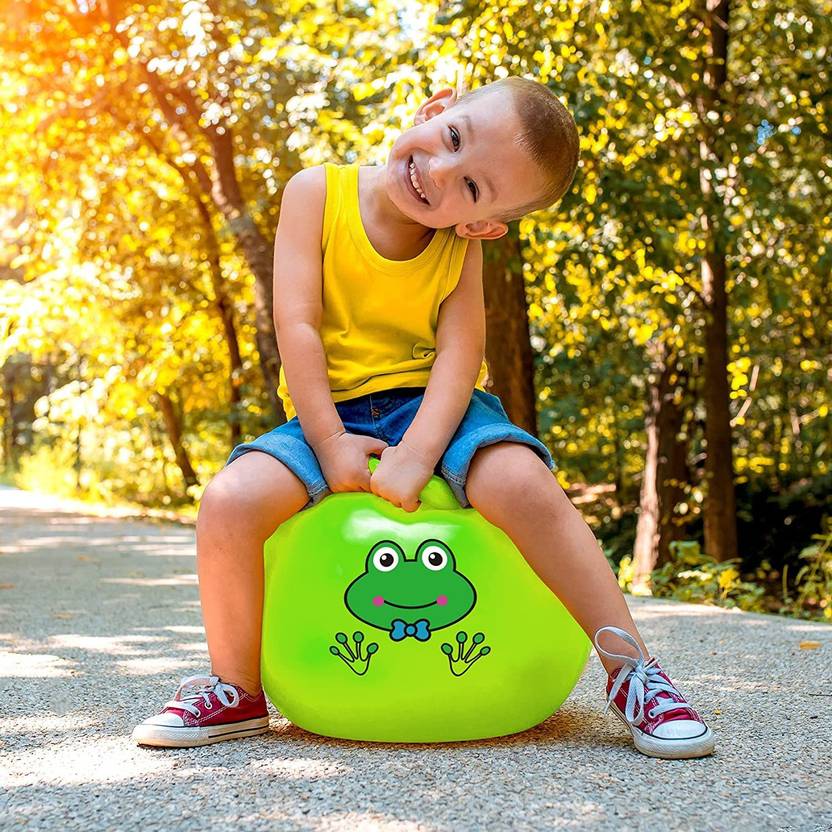 Pseudo Big size Hopper Ball for Kids Hippity Hop Jumping Hopping