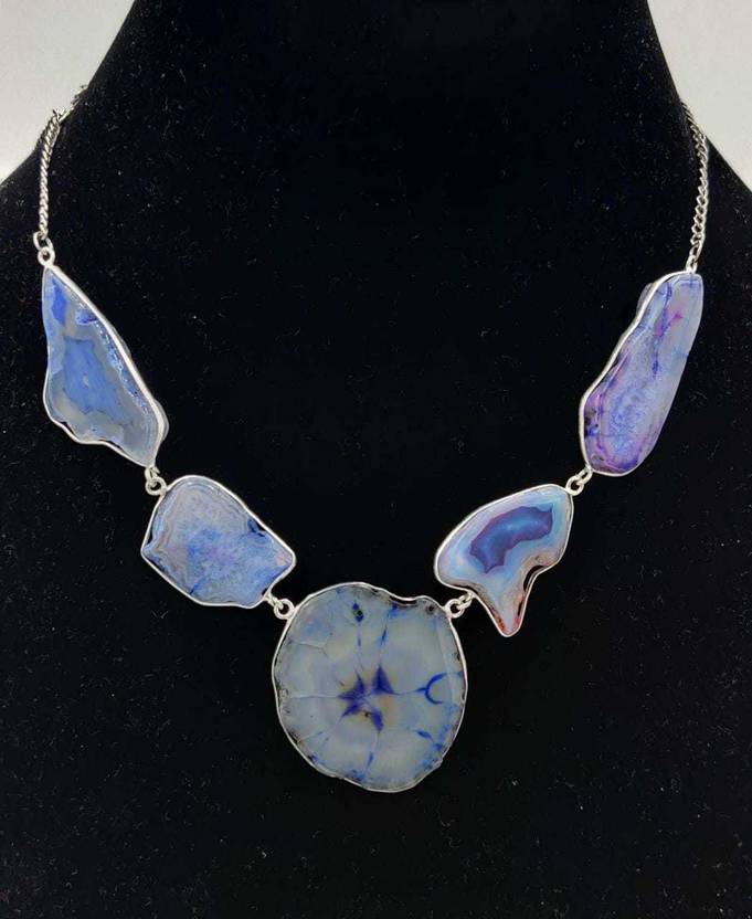 Sanwariya Jewels Doozy Hand Carved Natural Stone Funky Necklace Brass Necklace Price In India Buy Sanwariya Jewels Doozy Hand Carved Natural Stone Funky Necklace Brass Necklace Online At Best Prices In India