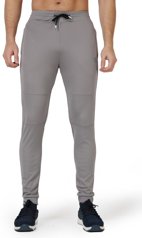 NDLESS SPORTS Solid Men Grey Track Pants