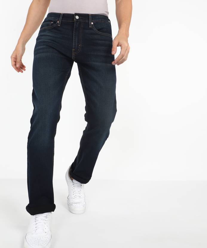 LEVI'S 513 Slim Men Dark Blue Jeans - Buy LEVI'S 513 Slim Men Dark Blue  Jeans Online at Best Prices in India 