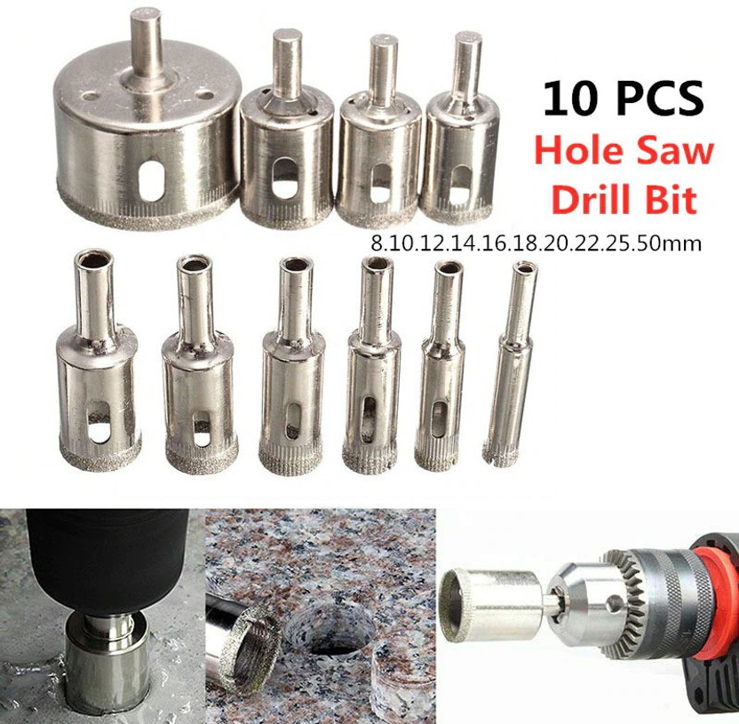 uptodateprouducts Drill Diamond Core Bit Cutting Tool 8-50mm Drill Diamond Core Bit Cutting Tool 8-50mm