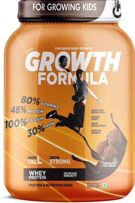 MIKIS GROWTH FORMULA Whey Protein450g Whey Protein Price in India