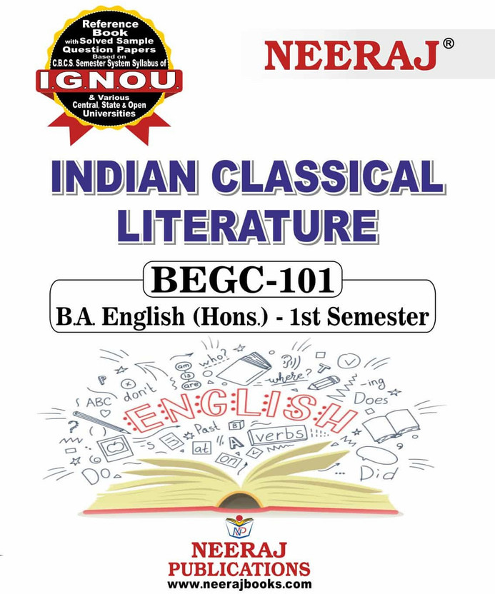 BEGC-101 Indian Classical Literature(Paperback, Neeraj Expert Team)