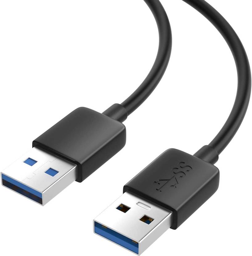 Tech-X Reversible USB 2.0 3 m USB A to A Cable 3M, High Speed USB 2.0