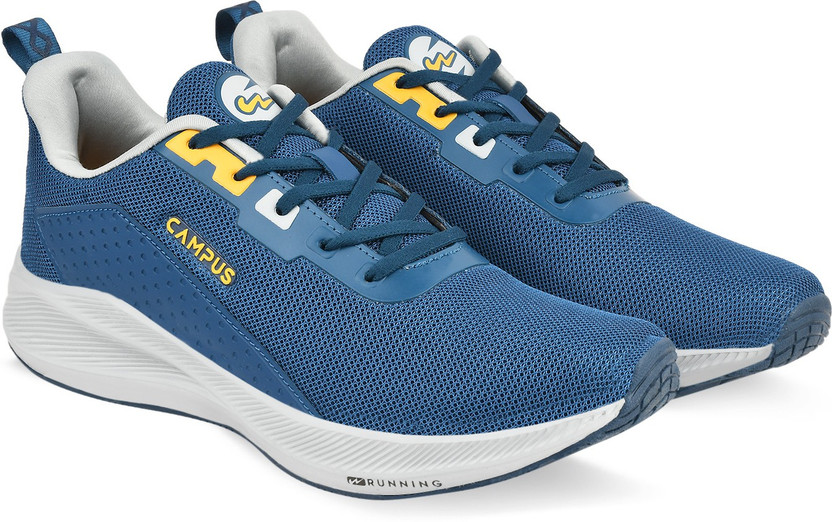 campus teal blue running shoes