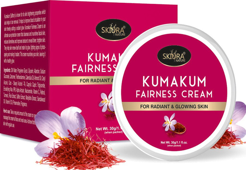 Skiura KumaKum (Saffron) Fairness Cream For Radiant & Glowing Skin(30 g)