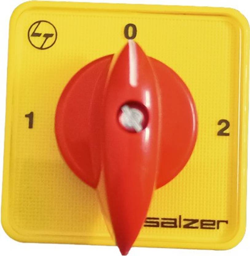 Salzer (L&T) 61153 63A 3Pole 2Way S63 B13 Cam Operated Rotary Switch