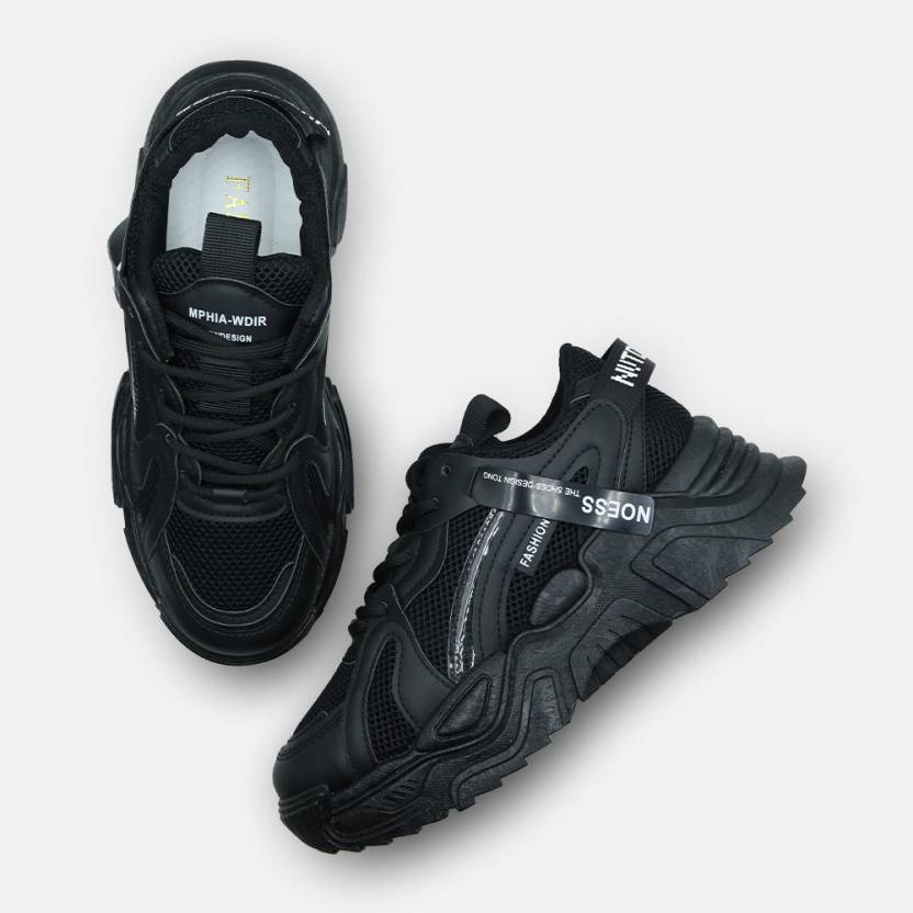 Vesco Sales Women's Black Sports Shoes (Ck-1) Walking Shoes For Men Vesco Sales Women's Black Sports Shoes (Ck-1) Walking Shoes For Men Online at Best Price - Shop Online for