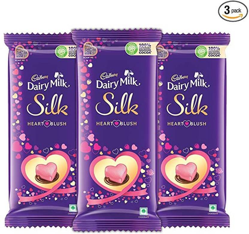 Cadbury DAIRY MILK HEART BLUSH Bars Price in India Buy Cadbury DAIRY