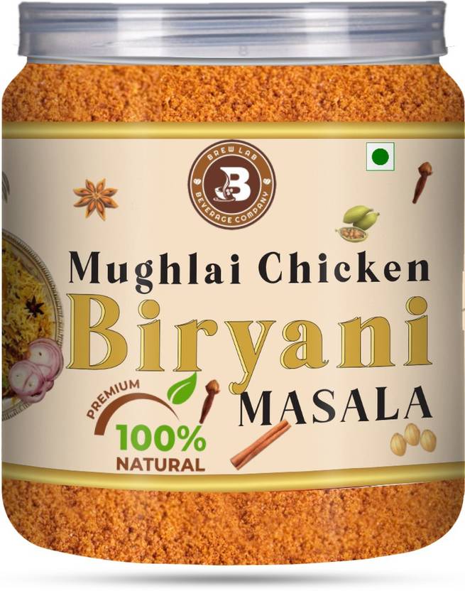 Brew Lab Authentic Mughlai Chicken Biryani Masala Spice Mix For
