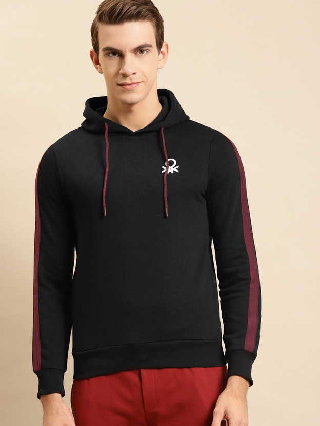 Full Sleeve Solid Men Sweatshirt 