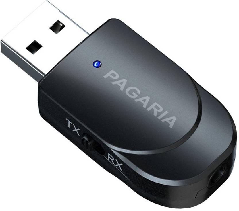 PAGARIA v5.0 Car Bluetooth Device with 3.5mm Connector, Adapter Dongle