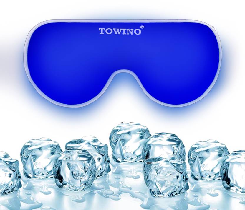 TOWINO Cooling Gel Relaxing Eye Mask for Dark Circles, Dry Eyes, Cooling Eyes, Pain Relief