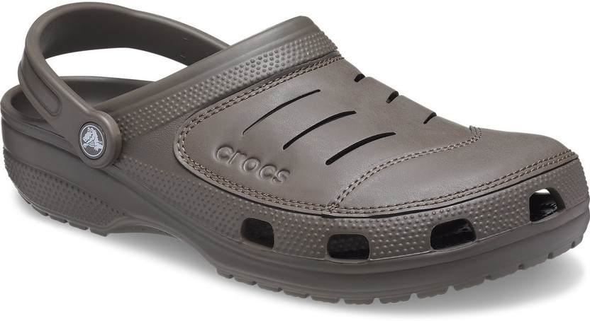 CROCS Men Grey Clogs - Buy CROCS Men 