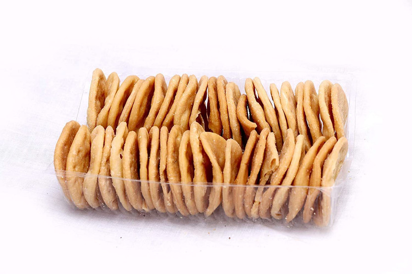 Organic Bites Crispy Sev Puri Papdi (Used for making Papdi Chaat & Sev Puri) Mathri(200 g)
