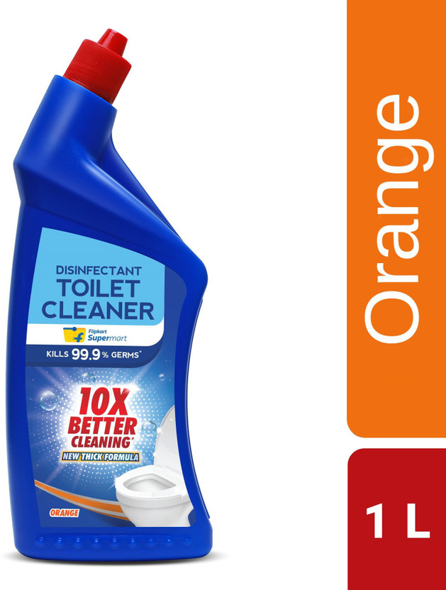 Flipkart Supermart Disinfectant Orange Liquid Toilet Cleaner(1 L)