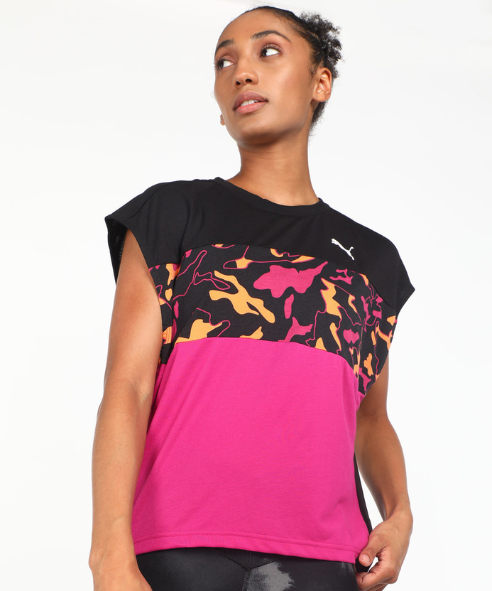 Color block t shirt women's Clearance