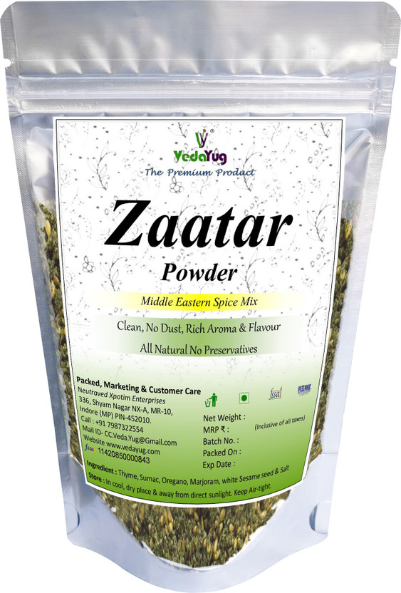VY VedaYug Zaatar Powder | Middle Eastern Zatar Powder | Mediterranean Spice, 100g(100 g)